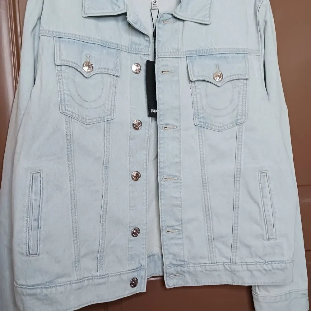 True Religion Men's Trucker Jean Jacket size M